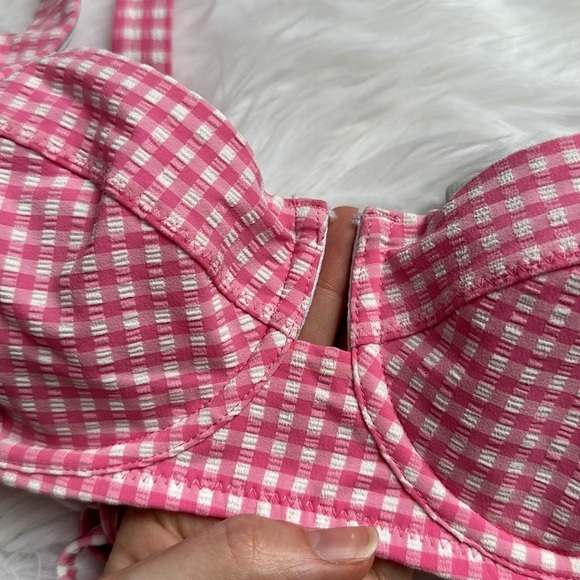 🎠[ VS ] Pink Gingham Bikini - Picture 12 of 12